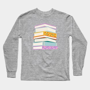 Pile of books Long Sleeve T-Shirt